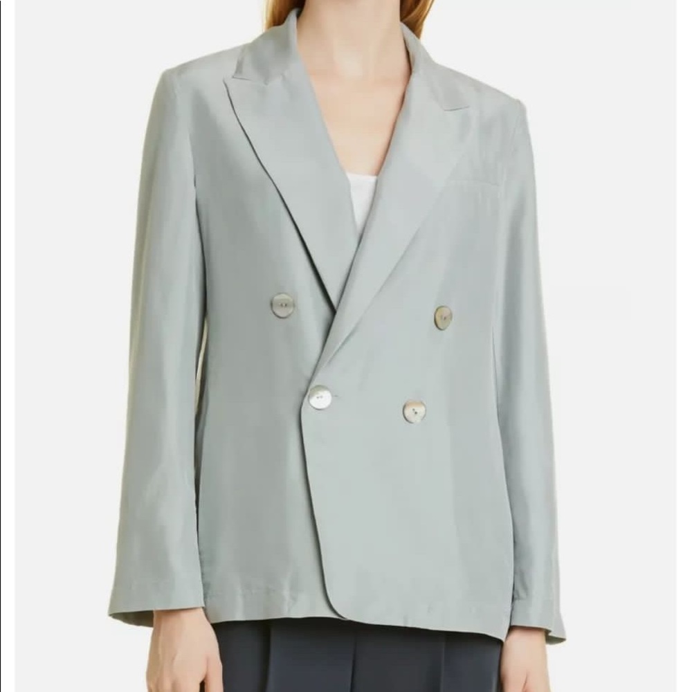 VINCE Drapey Silk Blazer Size 12 New With tags 🏷